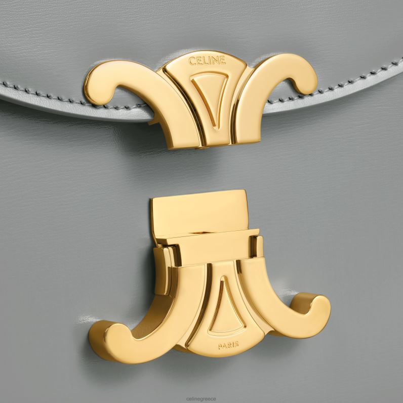 αλυσίδα besace clea σε γυαλιστερό δέρμα μοσχαριού γυναίκες CELINE 640PT57 αξεσουάρ ψευδάργυρος