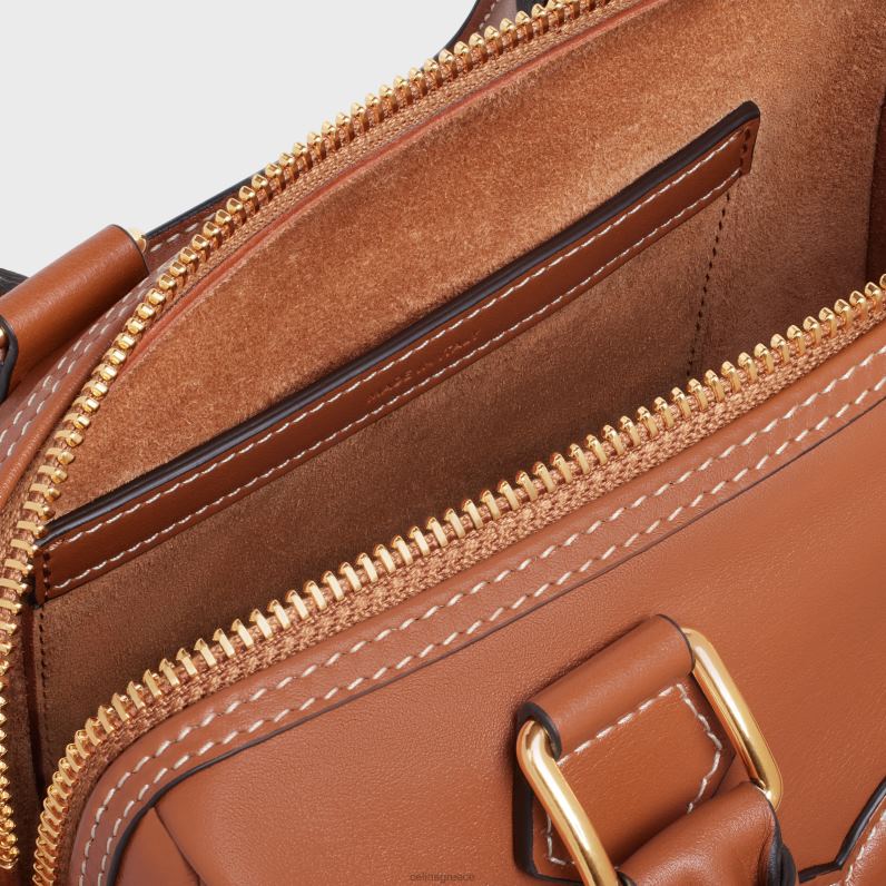 μικρός θρίαμβος boston cuir σε λείο δέρμα μοσχαριού γυναίκες CELINE 640PT206 αξεσουάρ βυρσοδέψω