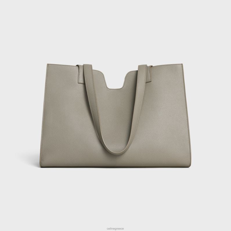 cabas 16 σε ελαστικό δέρμα μοσχαριού γυναίκες CELINE 640PT149 αξεσουάρ χαλίκι