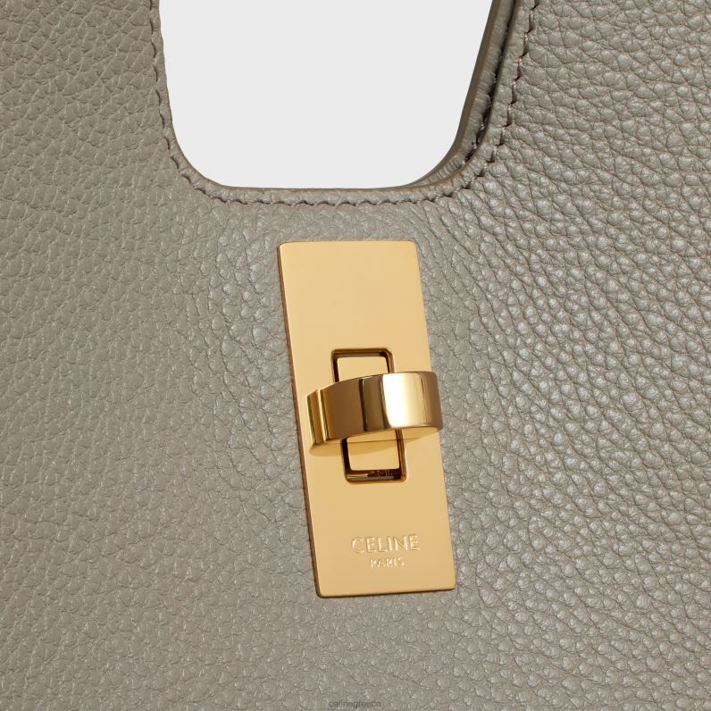 cabas 16 σε ελαστικό δέρμα μοσχαριού γυναίκες CELINE 640PT149 αξεσουάρ χαλίκι