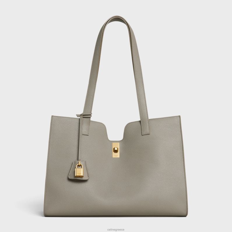 cabas 16 σε ελαστικό δέρμα μοσχαριού γυναίκες CELINE 640PT149 αξεσουάρ χαλίκι