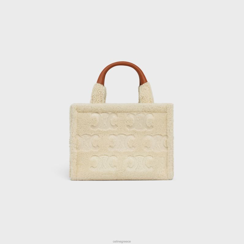 μικρά cabas thais σε κούρεμα με κεντήματα θριάμβου γυναίκες CELINE 640PT252 αξεσουάρ φυσικός/μαύρισμα