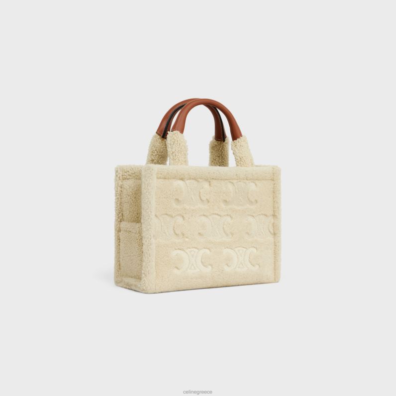 μικρά cabas thais σε κούρεμα με κεντήματα θριάμβου γυναίκες CELINE 640PT252 αξεσουάρ φυσικός/μαύρισμα