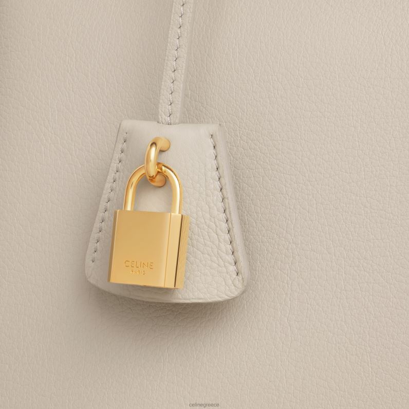 τσάντα conti σε ελαστικό δέρμα μόσχου γυναίκες CELINE 640PT76 αξεσουάρ ελαφριά πέτρα