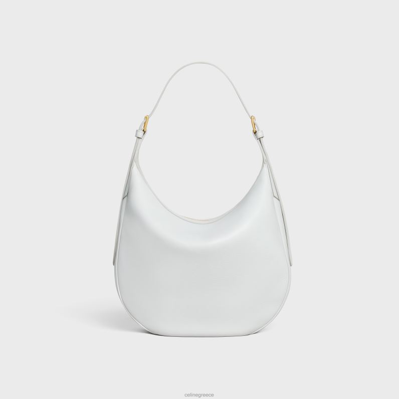 Τσάντα heloise cuir triomphe σε ελαστικό δέρμα μοσχαριού γυναίκες CELINE 640PT195 αξεσουάρ φεγγάρι