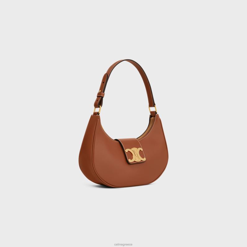 medium ava triomphe τσάντα σε λείο δέρμα μοσχαριού γυναίκες CELINE 640PT60 αξεσουάρ βυρσοδέψω