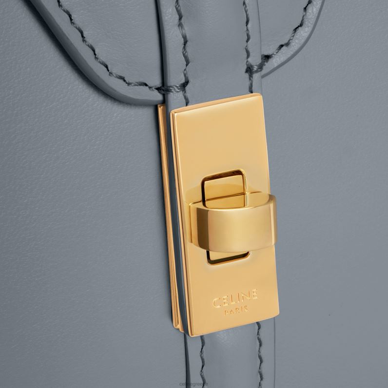 mini 16 σε σατινέ δέρμα μοσχαριού γυναίκες CELINE 640PT134 αξεσουάρ μπλε γκρι