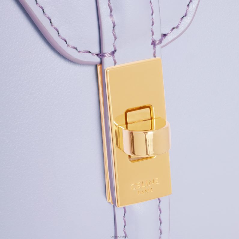 mini 16 σε σατινέ δέρμα μοσχαριού γυναίκες CELINE 640PT135 αξεσουάρ ελαφριά λεβάντα