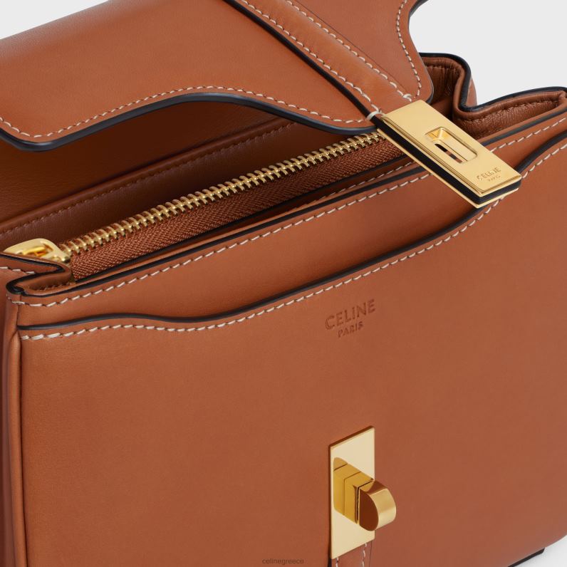 mini 16 σε φυσικό δέρμα μοσχαριού γυναίκες CELINE 640PT65 αξεσουάρ βυρσοδέψω