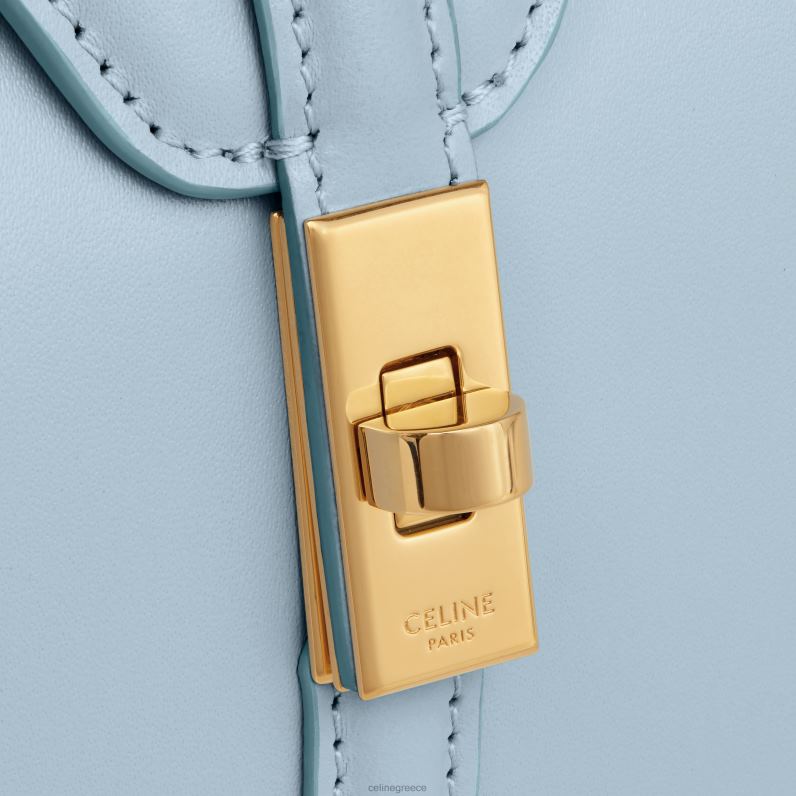 mini 16 σε σατινέ δέρμα μοσχαριού γυναίκες CELINE 640PT66 αξεσουάρ απαλό μπλε