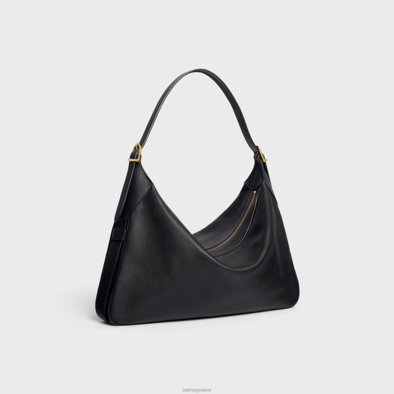 μεγάλο romy σε εύπλαστο δέρμα μοσχαριού γυναίκες CELINE 640PT291 αξεσουάρ μαύρος