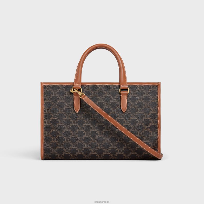 μίνι οριζόντιες καμπίνες σε καμβά triomphe & δέρμα μοσχαριού γυναίκες CELINE 640PT236 αξεσουάρ βυρσοδέψω