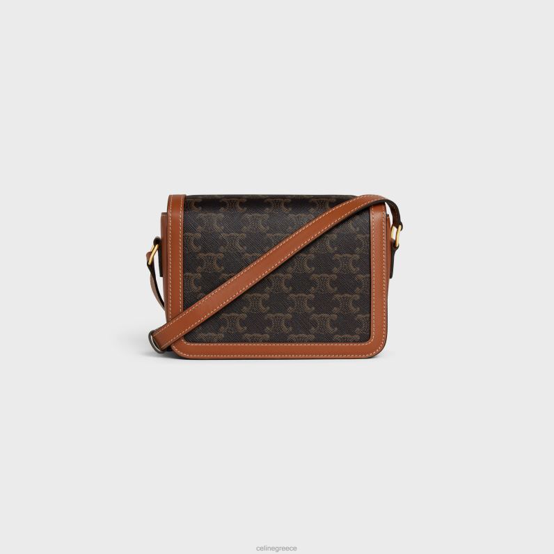 Εφηβική τσάντα θριάμβου σε καμβά triomphe & δέρμα μοσχαριού γυναίκες CELINE 640PT4 αξεσουάρ βυρσοδέψω