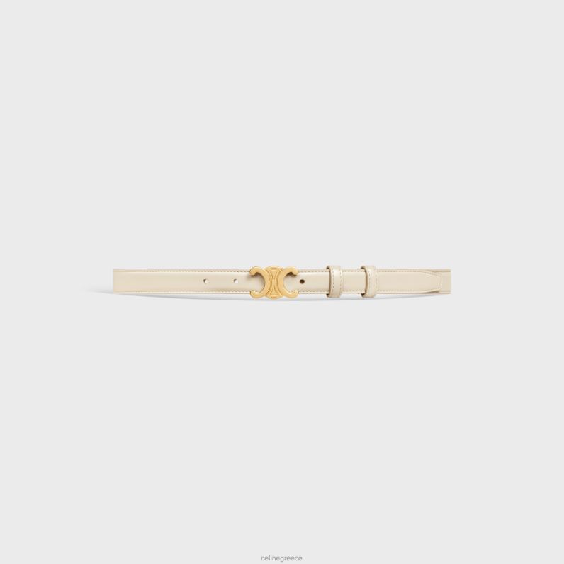 μικρή ζώνη θριάμβου από δέρμα taurillon γυναίκες CELINE 640PT1076 αξεσουάρ πάμπα