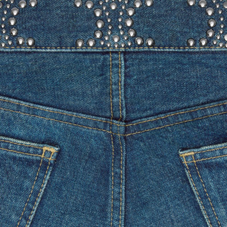 μίνι σορτς σε τζιν γυναίκες CELINE 640PT892 ενδύματα καθαρό σκούρο union wash