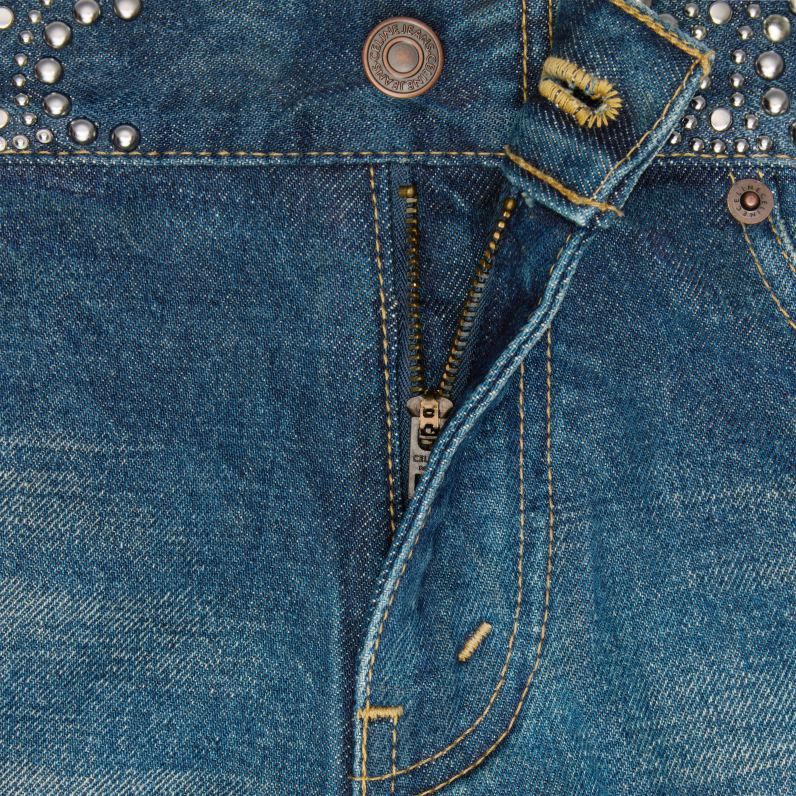 μίνι σορτς σε τζιν γυναίκες CELINE 640PT892 ενδύματα καθαρό σκούρο union wash