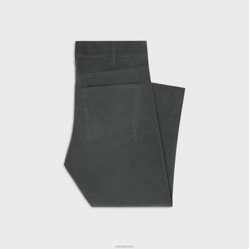 marco τζιν σε κοτλέ γυναίκες CELINE 640PT644 ενδύματα παλαιωμένο κοτλέ ξέβγαλμα