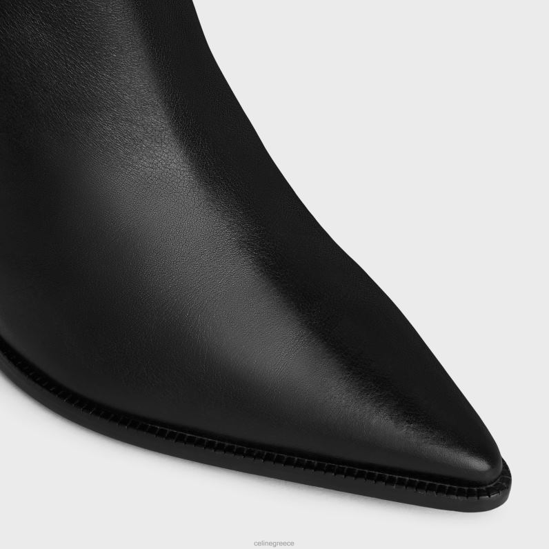 verneuil μποτάκι με θρίαμβο σε δέρμα μοσχαριού γυναίκες CELINE 640PT957 είδη υπόδησης μαύρος