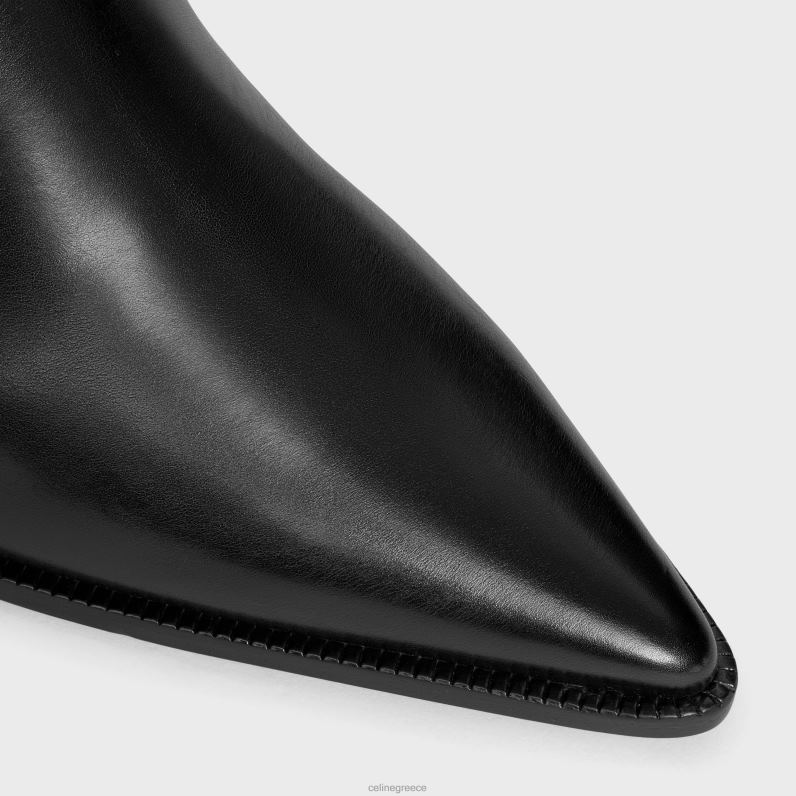 μπότα verneuil jodphur από δέρμα μοσχαριού γυναίκες CELINE 640PT959 είδη υπόδησης μαύρος