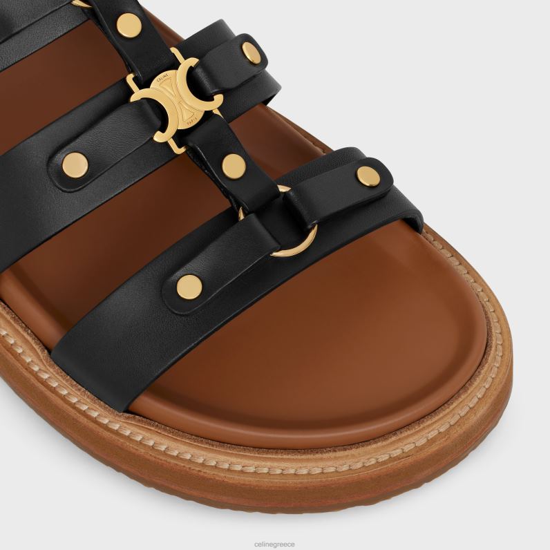 tippi διαφάνεια σε δέρμα μοσχαριού γυναίκες CELINE 640PT990 είδη υπόδησης μαύρος