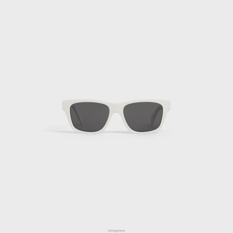 μονόχρωμα 05 γυαλιά ηλίου σε οξικό άνδρες CELINE 640PT2228 αξεσουάρ άσπρο