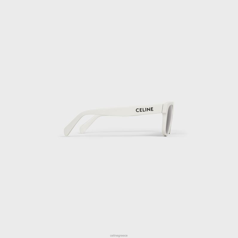 μονόχρωμα 05 γυαλιά ηλίου σε οξικό άνδρες CELINE 640PT2228 αξεσουάρ άσπρο