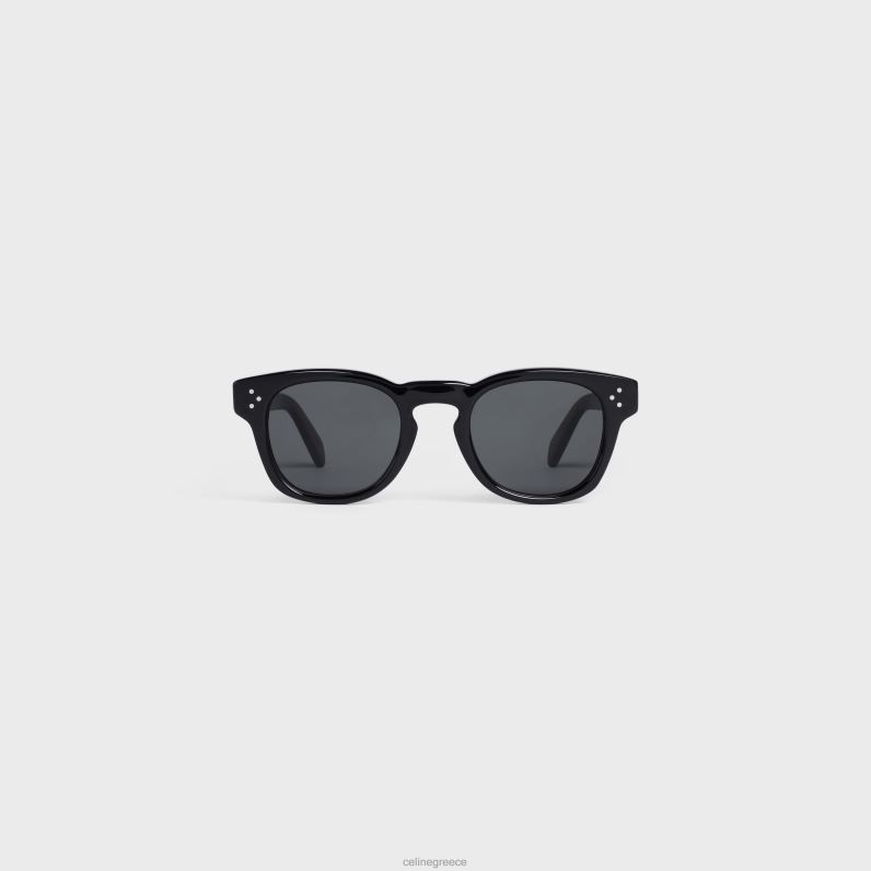 Σκελετός 42 γυαλιών ηλίου σε οξικό άνδρες CELINE 640PT2223 αξεσουάρ μαύρος