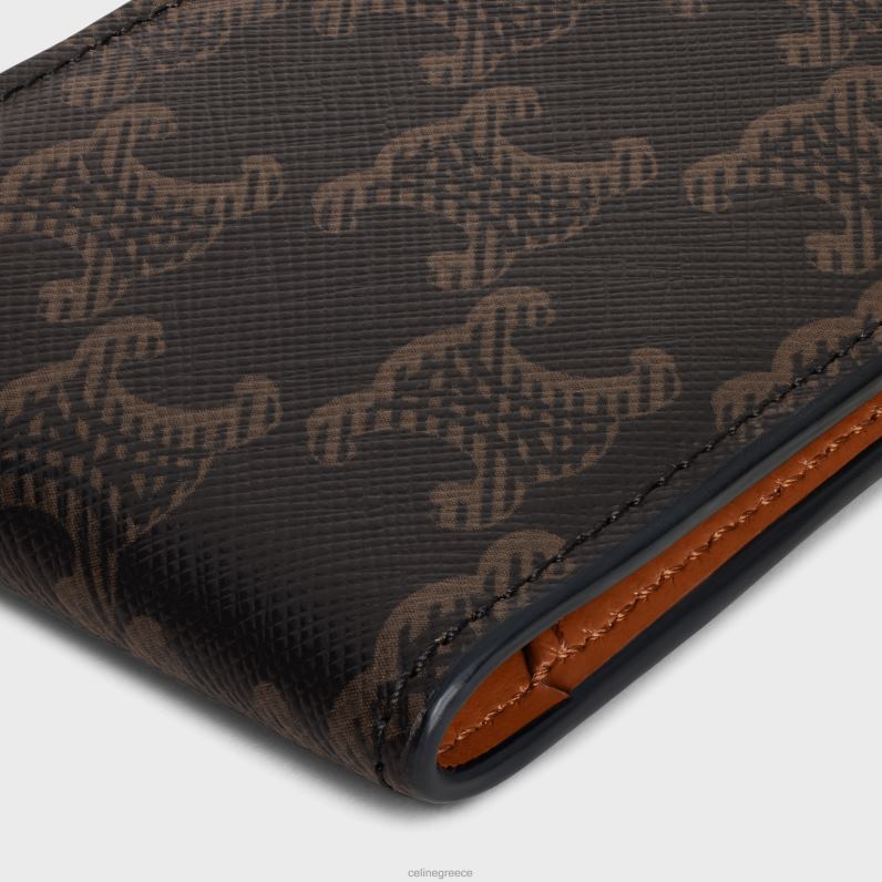 οριζόντια κάρτα σε καμβά θριάμβου άνδρες CELINE 640PT2116 αξεσουάρ βυρσοδέψω