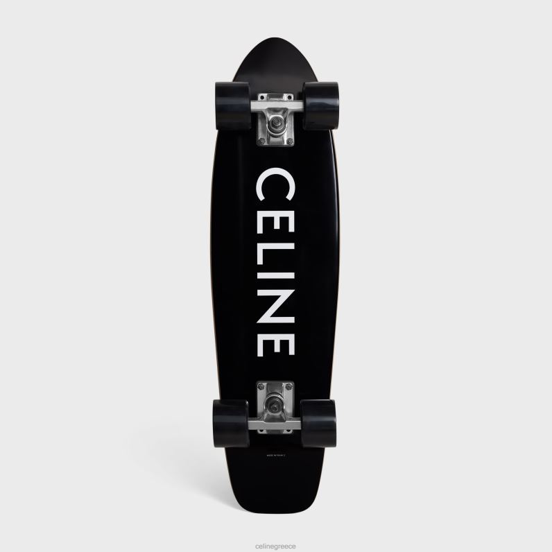 mini cruiser σε ξύλο με στάμπα άνδρες CELINE 640PT2275 αξεσουάρ μαύρος