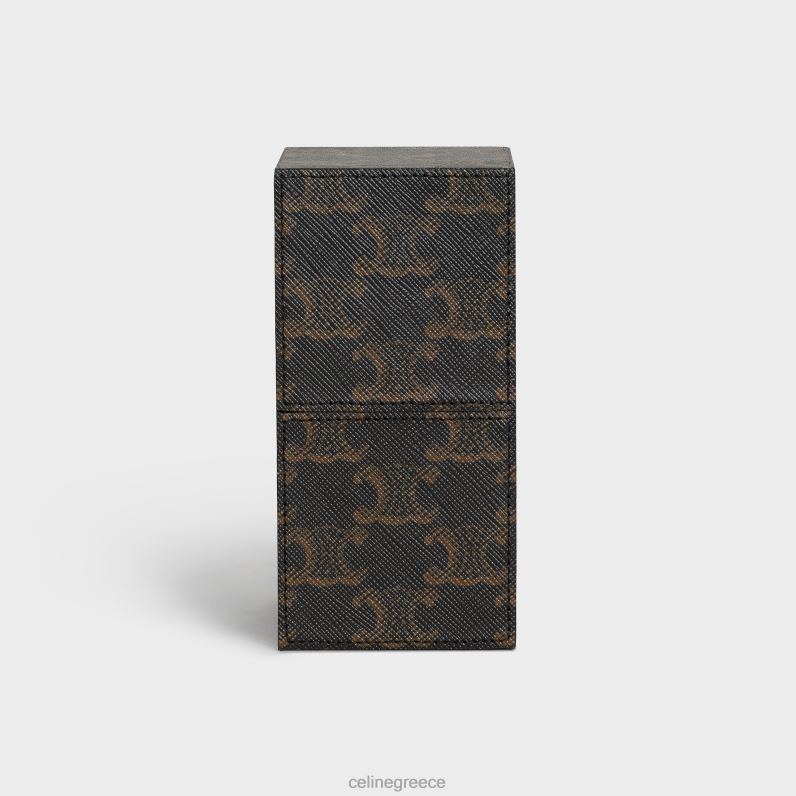 θήκη 1 άρωμα 100ml σε καμβά triomphe & δέρμα μοσχαριού άνδρες CELINE 640PT1558 αξεσουάρ βυρσοδέψω