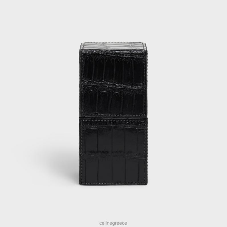 θήκη 1 άρωμα 3,4 fl.oz σε κροκόδειλο άνδρες CELINE 640PT1465 αξεσουάρ μαύρος