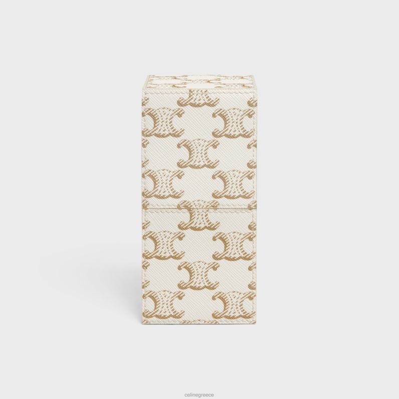 θήκη 1 άρωμα 3,4 fl.oz σε καμβά triomphe άνδρες CELINE 640PT1464 αξεσουάρ άσπρο