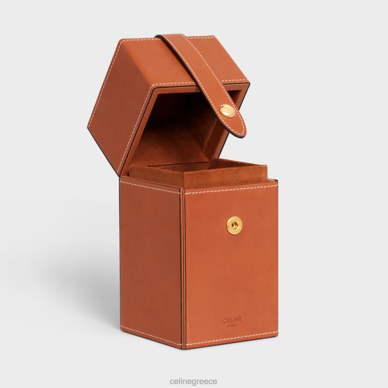 θήκη 1 άρωμα 6,8 fl.oz σε φυσικό δέρμα μοσχαριού άνδρες CELINE 640PT1466 αξεσουάρ βυρσοδέψω