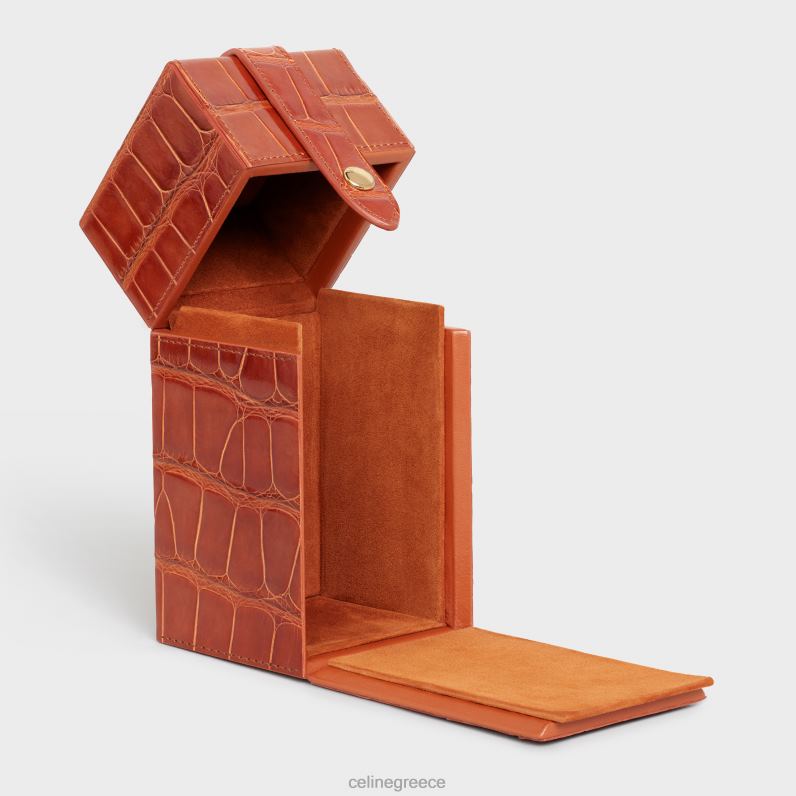 θήκη 1 άρωμα 6,8 fl.oz σε αλιγάτορα άνδρες CELINE 640PT1468 αξεσουάρ βυρσοδέψω