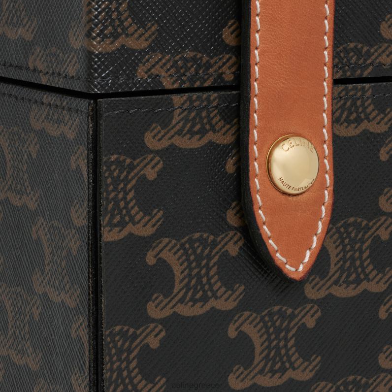 θήκη 1 άρωμα 6,8 fl.oz σε καμβά triomphe & φυσικό δέρμα μοσχαριού άνδρες CELINE 640PT1467 αξεσουάρ βυρσοδέψω