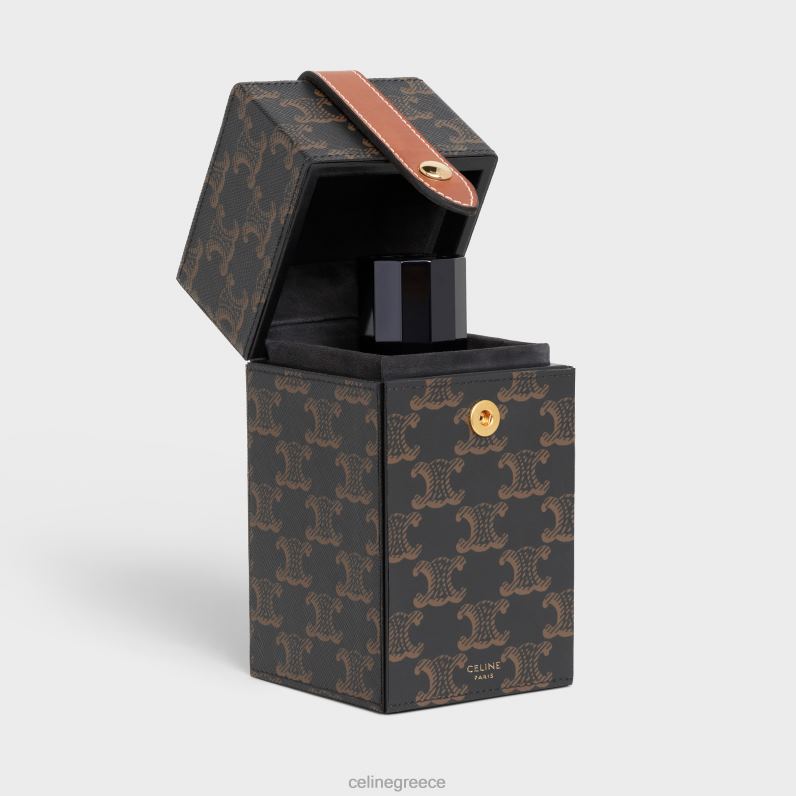 θήκη 1 άρωμα 6,8 fl.oz σε καμβά triomphe & φυσικό δέρμα μοσχαριού άνδρες CELINE 640PT1467 αξεσουάρ βυρσοδέψω
