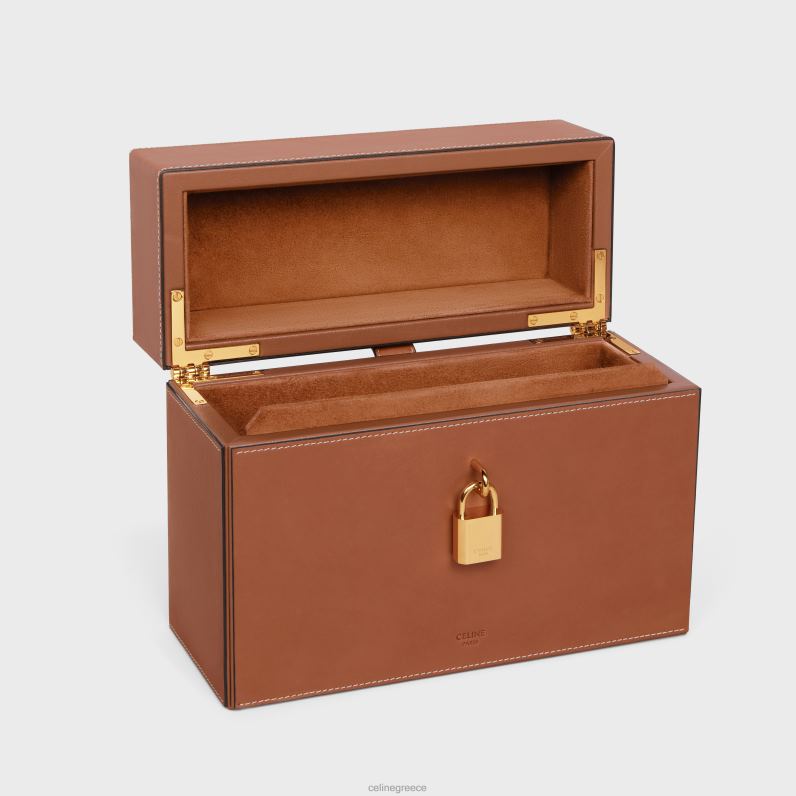 θήκη 3 αρώματα 6,8 fl.oz σε φυσικό δέρμα μοσχαριού άνδρες CELINE 640PT1471 αξεσουάρ βυρσοδέψω