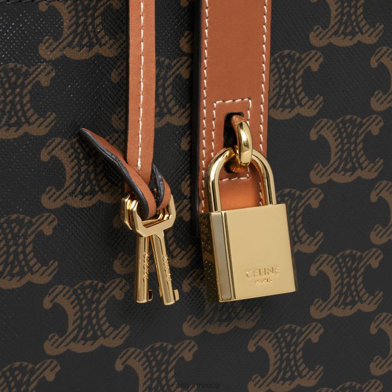 θήκη 3 αρώματα 6,8 fl.oz σε καμβά triomphe & φυσικό δέρμα μοσχαριού άνδρες CELINE 640PT1470 αξεσουάρ βυρσοδέψω