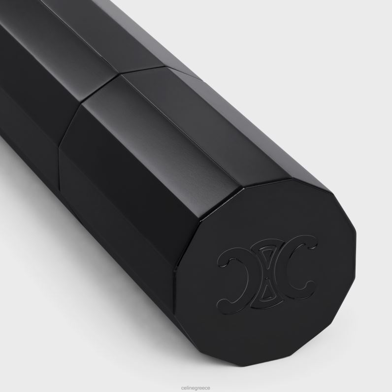Θήκη οδοντόβουρτσας από αλουμίνιο άνδρες CELINE 640PT1493 αξεσουάρ μαύρος