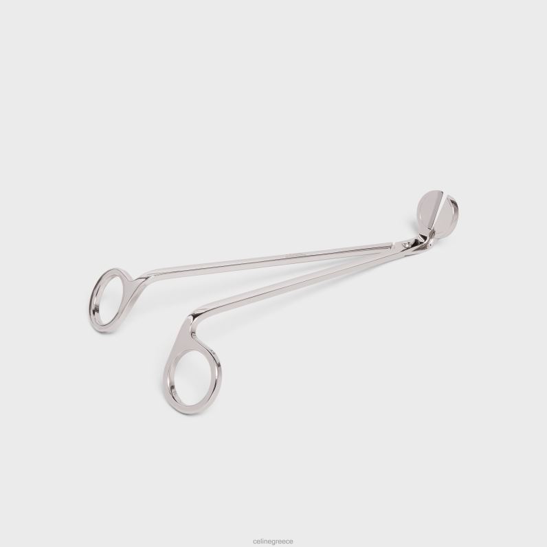 αξεσουάρ κεριών από χάλυβα άνδρες CELINE 640PT1507 αξεσουάρ ασήμι