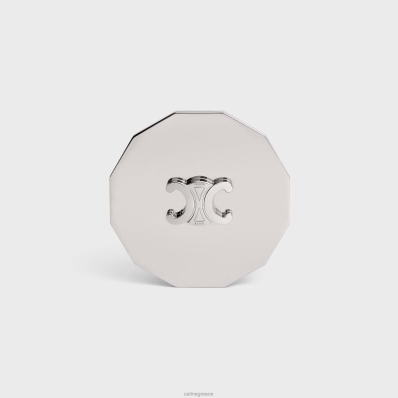 καπάκι θριάμβου κεριού από ατσάλι άνδρες CELINE 640PT1509 αξεσουάρ ασήμι
