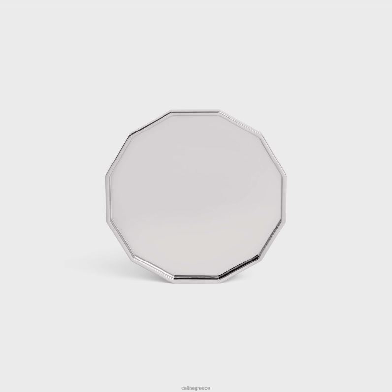 καπάκι θριάμβου κεριού από ατσάλι άνδρες CELINE 640PT1509 αξεσουάρ ασήμι