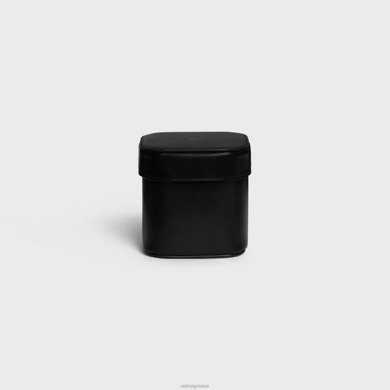 μικρό κουτί σε γυαλιστερό δέρμα μοσχαριού άνδρες CELINE 640PT1530 αξεσουάρ μαύρος