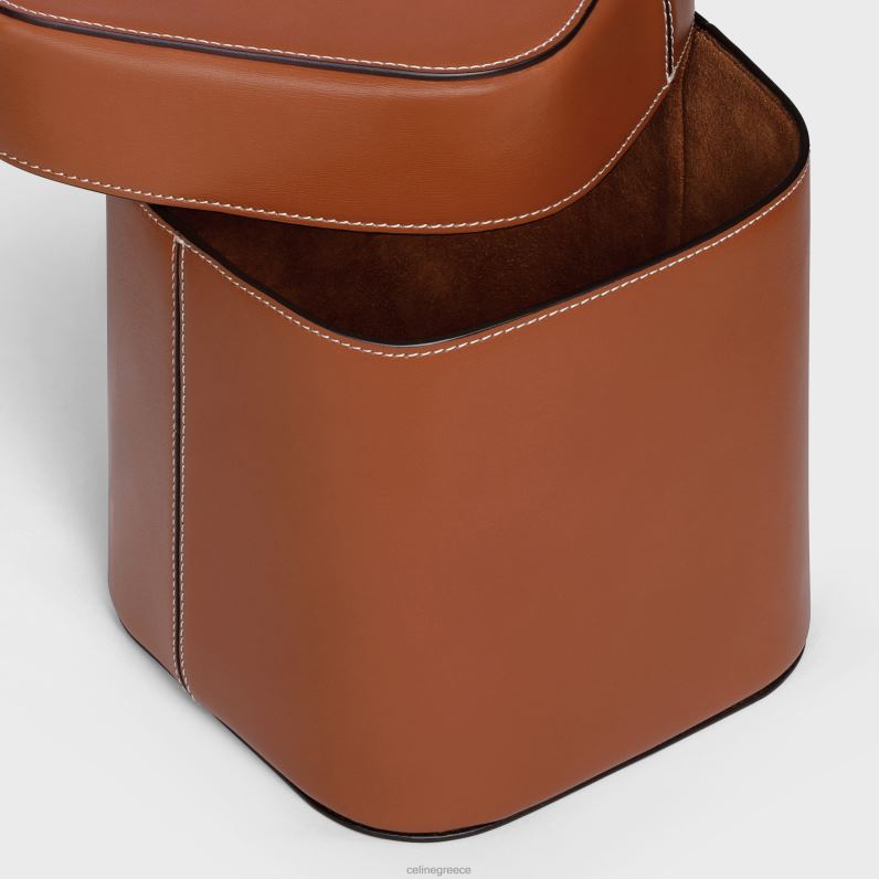 μεγάλο κουτί από γυαλιστερό δέρμα μοσχαριού άνδρες CELINE 640PT1532 αξεσουάρ βυρσοδέψω