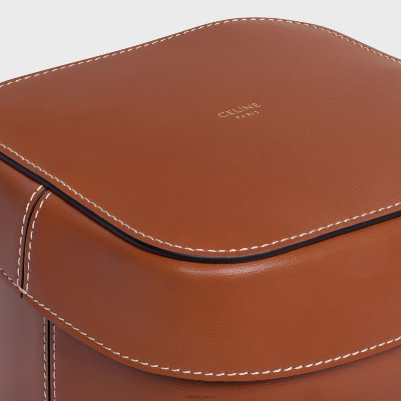 μεσαίο κουτί σε γυαλιστερό δέρμα μοσχαριού άνδρες CELINE 640PT1533 αξεσουάρ βυρσοδέψω