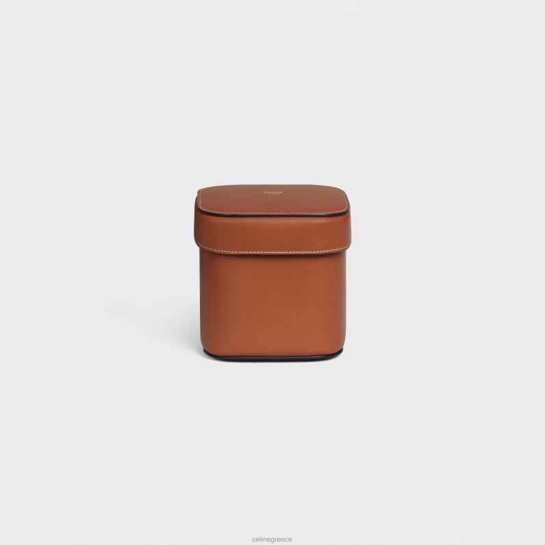 μικρό κουτί σε γυαλιστερό δέρμα μοσχαριού άνδρες CELINE 640PT1534 αξεσουάρ βυρσοδέψω
