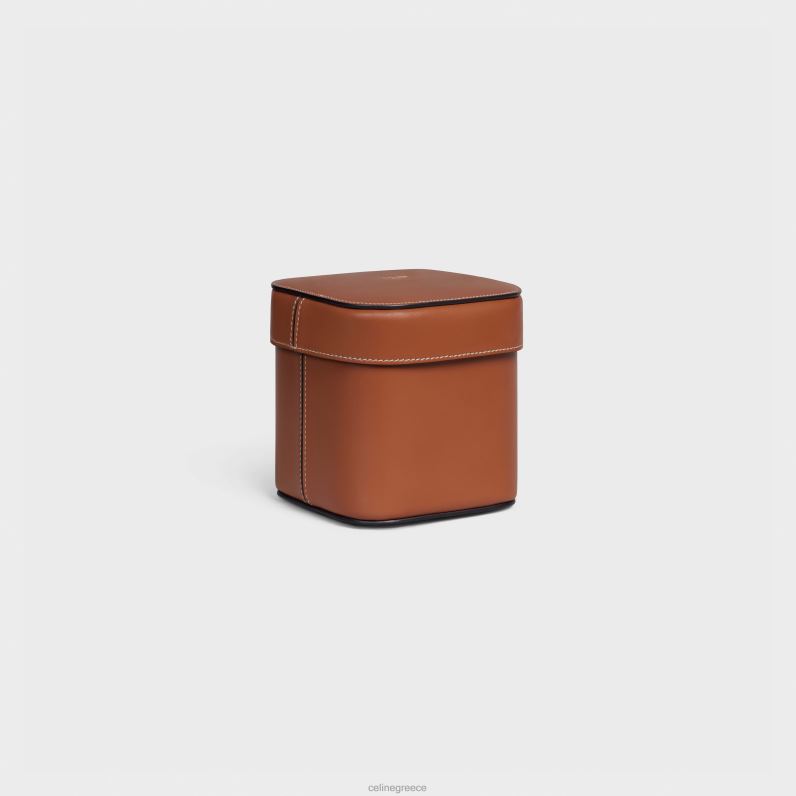 μικρό κουτί σε γυαλιστερό δέρμα μοσχαριού άνδρες CELINE 640PT1534 αξεσουάρ βυρσοδέψω
