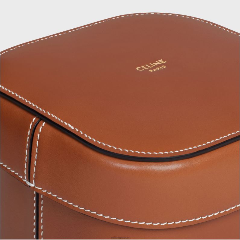 μικρό κουτί σε γυαλιστερό δέρμα μοσχαριού άνδρες CELINE 640PT1534 αξεσουάρ βυρσοδέψω