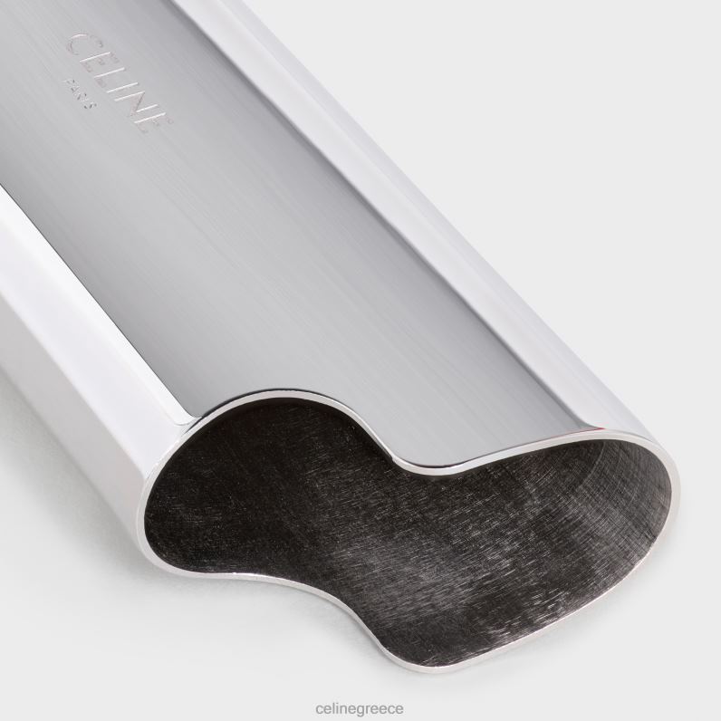 μικρή θήκη αναπτήρα σε στερλίνα άνδρες CELINE 640PT1548 αξεσουάρ ασήμι