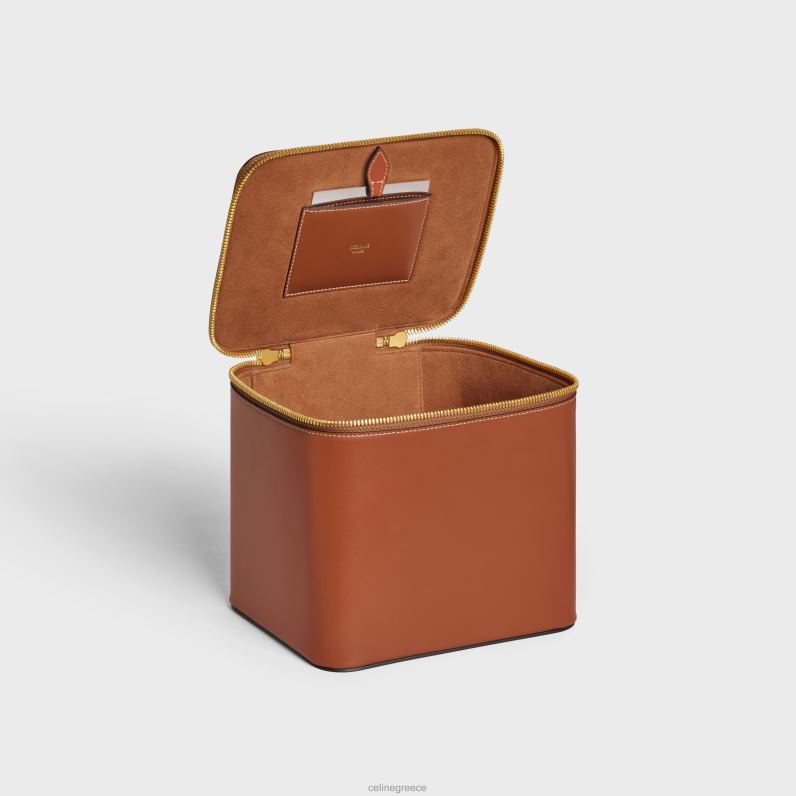 θήκη φαρμακείου σε γυαλιστερή επιδερμίδα μοσχαριού άνδρες CELINE 640PT1580 αξεσουάρ βυρσοδέψω